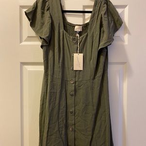 Olive dress